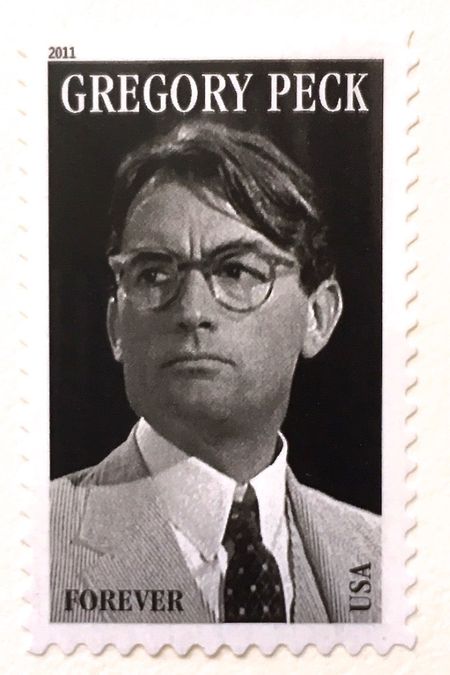 100 To Kill a Mockingbird Forever Stamps Gregory Peck as Atticus Finch Postage for Mailing